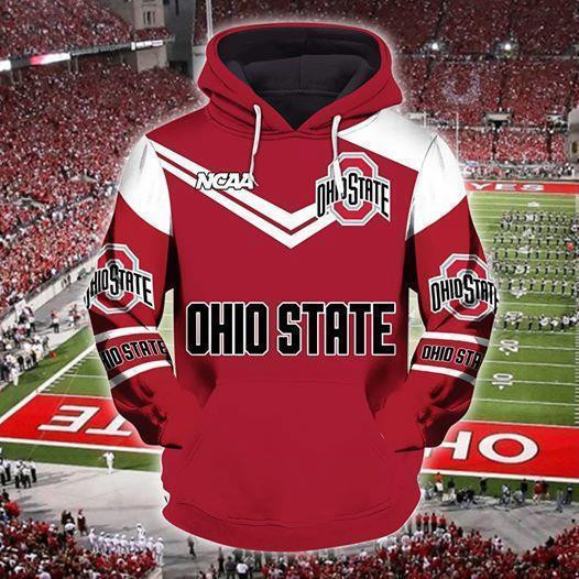 Ohio State Buckeyes Hoodie  Zip Hoodie Version 1013