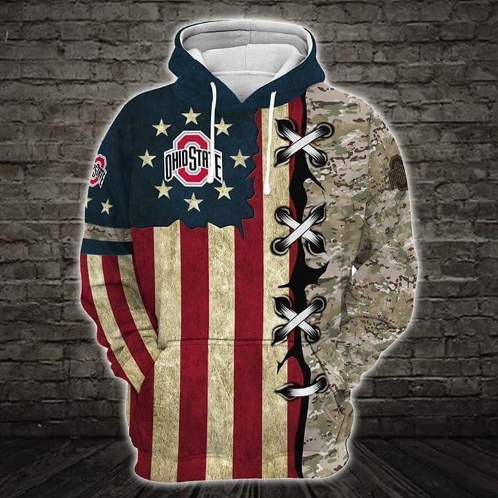 Ohio State Buckeyes Hoodie  Zip Hoodie Version 804