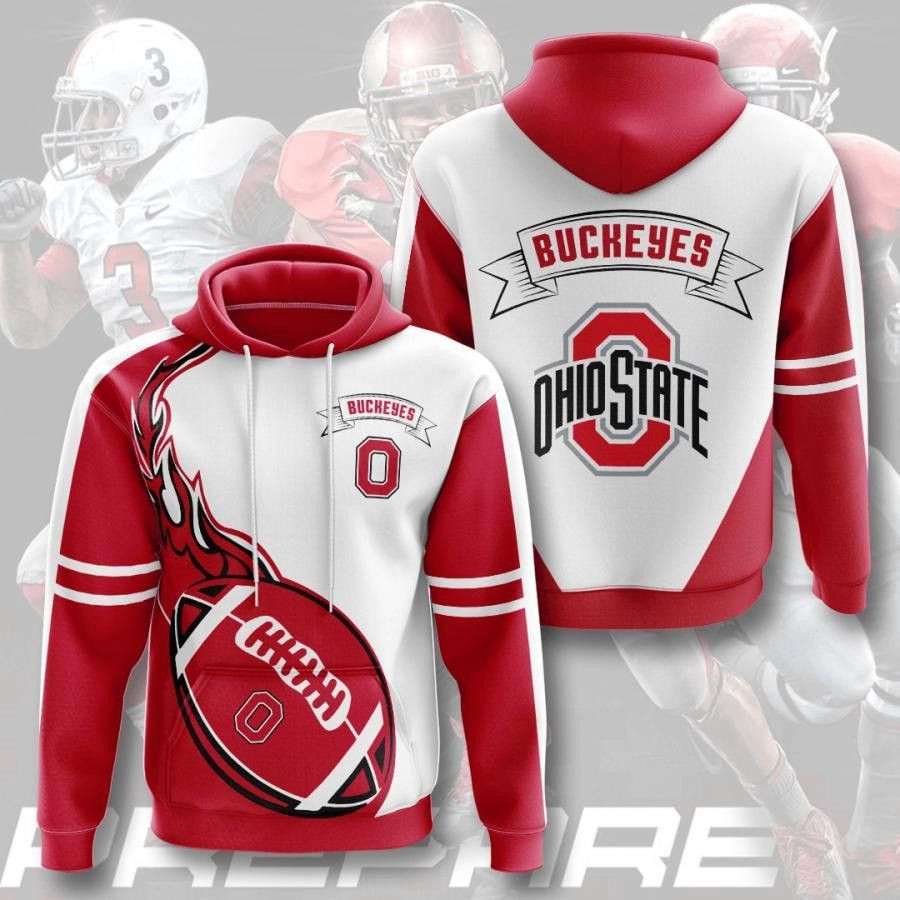 Ohio State Buckeyes Hoodie  Zip Hoodie Version 853