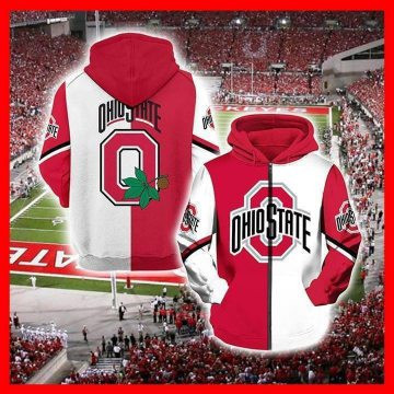 Ohio State Buckeyes Hoodie  Zip Hoodie Version 871