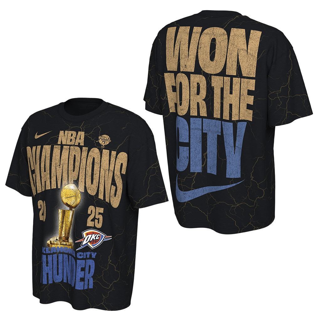 OKC Thunder Championship Shirt Won For The City 2025 NBA Championship Merch Gifts For Dad 2