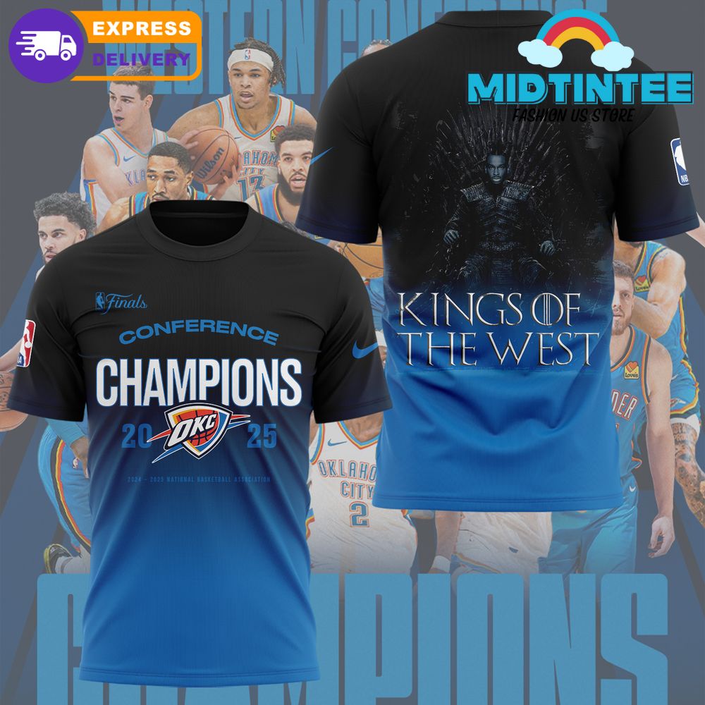 Oklahoma City Thunder King Of The West 2025 Special Shirt