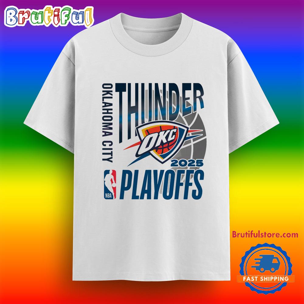Oklahoma City Thunder Nba 2025 Playoffs T Shirt