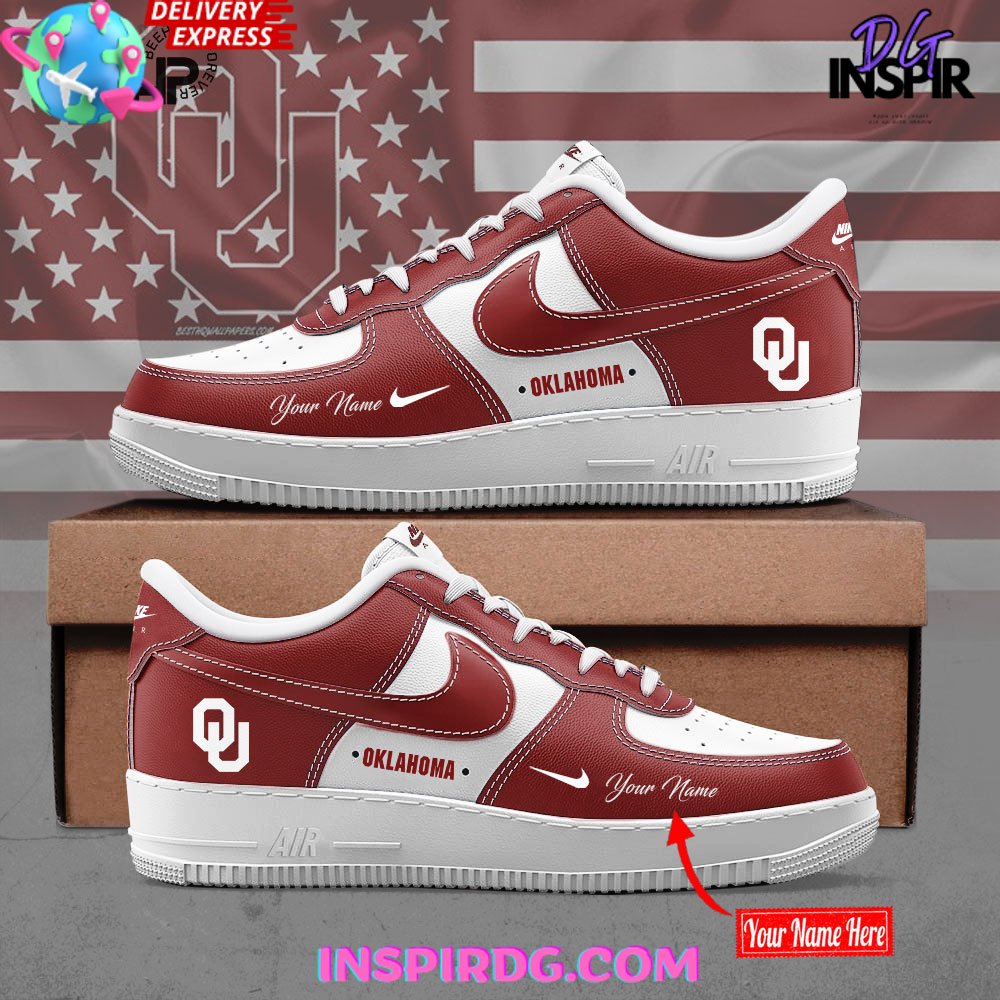 Oklahoma Sooners 2025 Custom Air Force 1