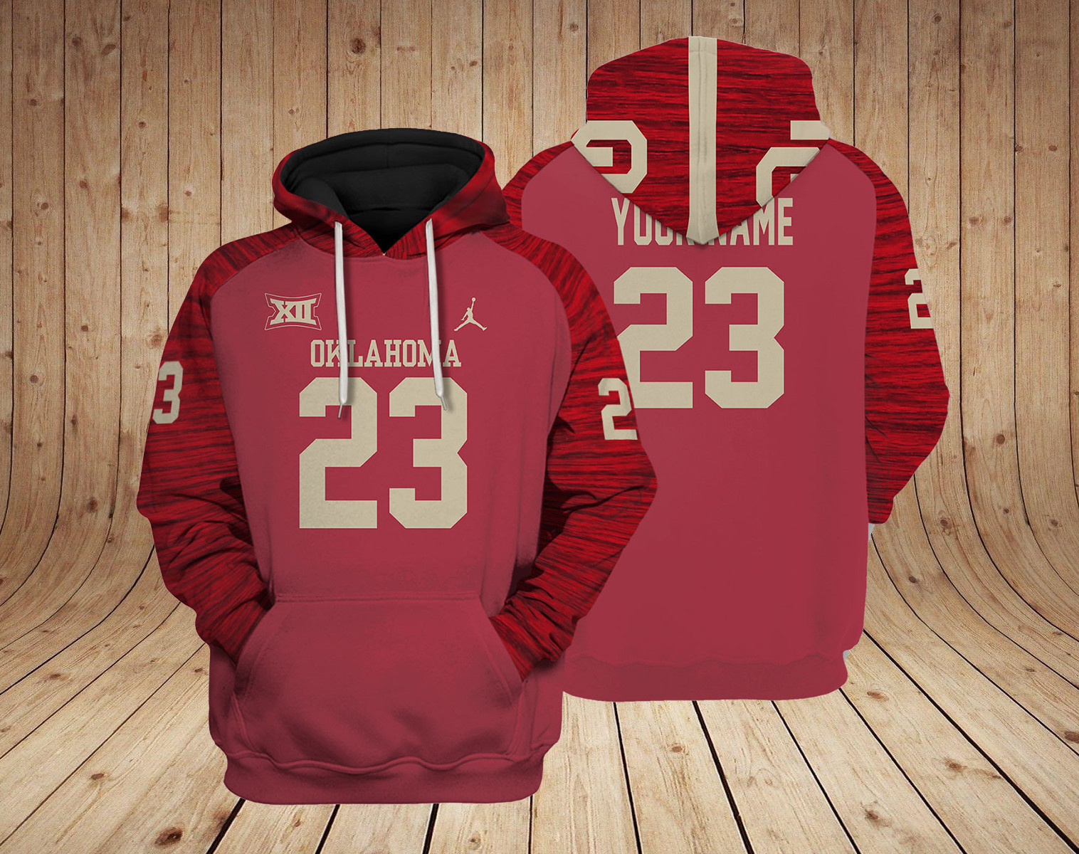 Oklahoma Sooners football NCAA Custom 3D Hoodie PT19127