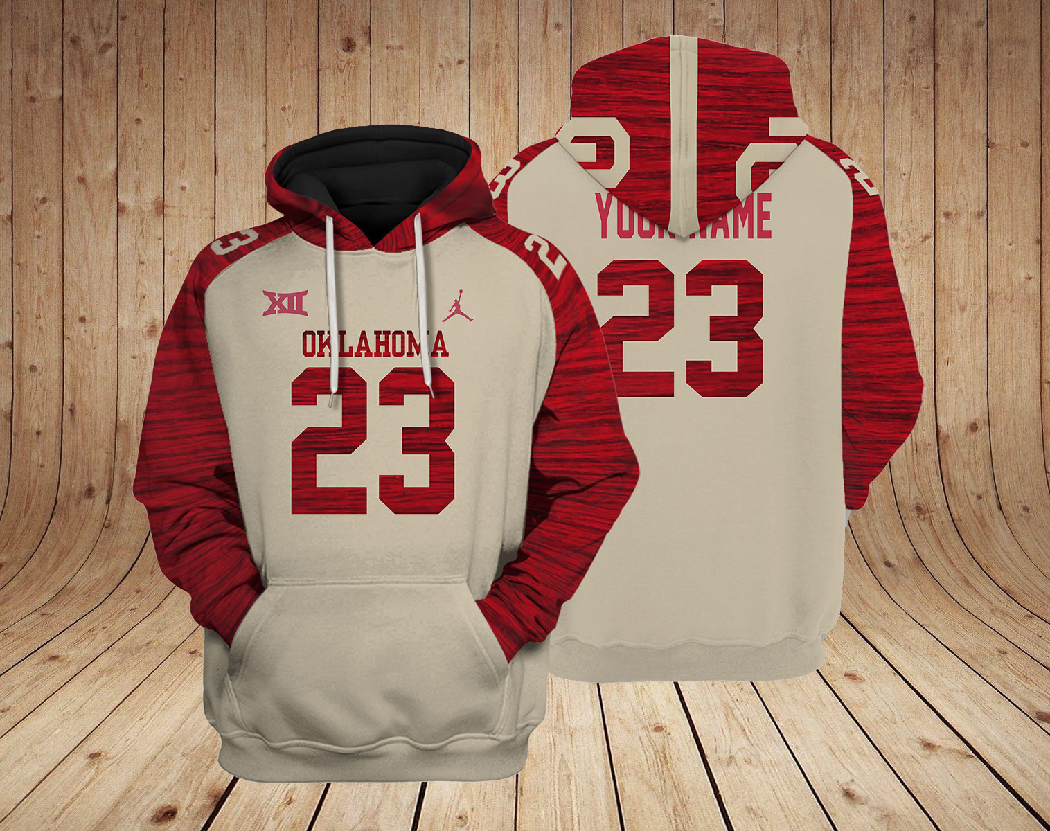 Oklahoma Sooners football NCAA Custom 3D Hoodie PT19129