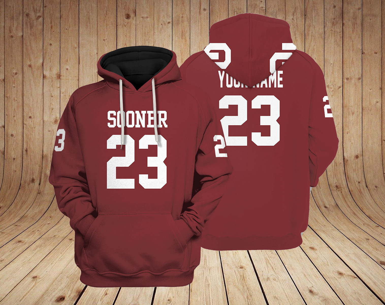 Oklahoma Sooners football NCAA Custom 3D Hoodie PT19130