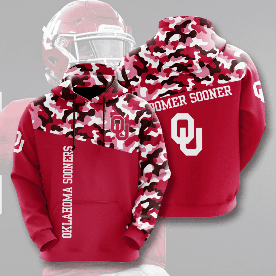 Oklahoma Sooners Hoodie  Zip Hoodie Version 947