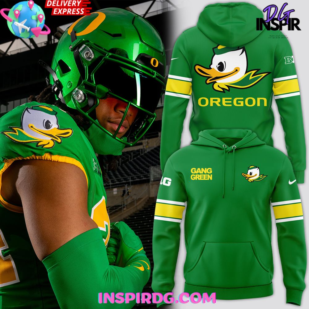 Oregon Ducks Gang Green Special Hoodie Gift For Sport Music Fans