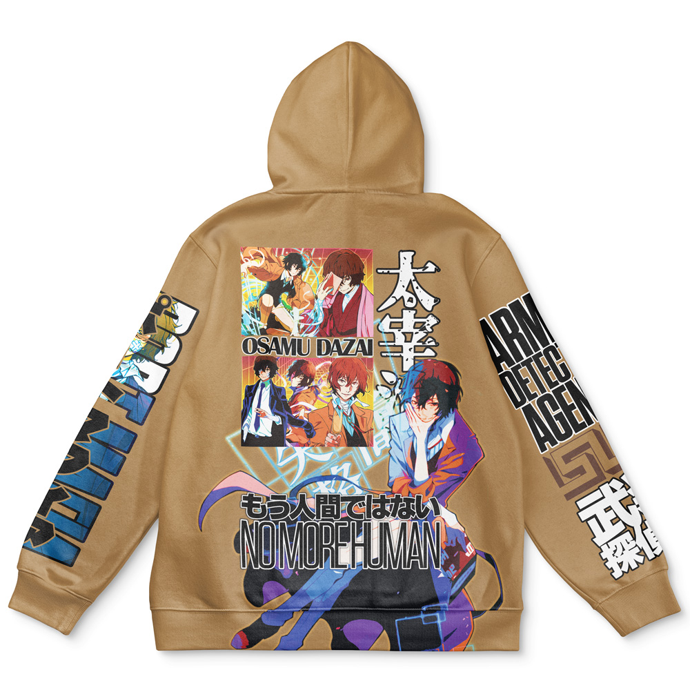 Osamu Dazai Bungou Stray Dogs Streetwear Hoodie Gift For Sport Music Fans