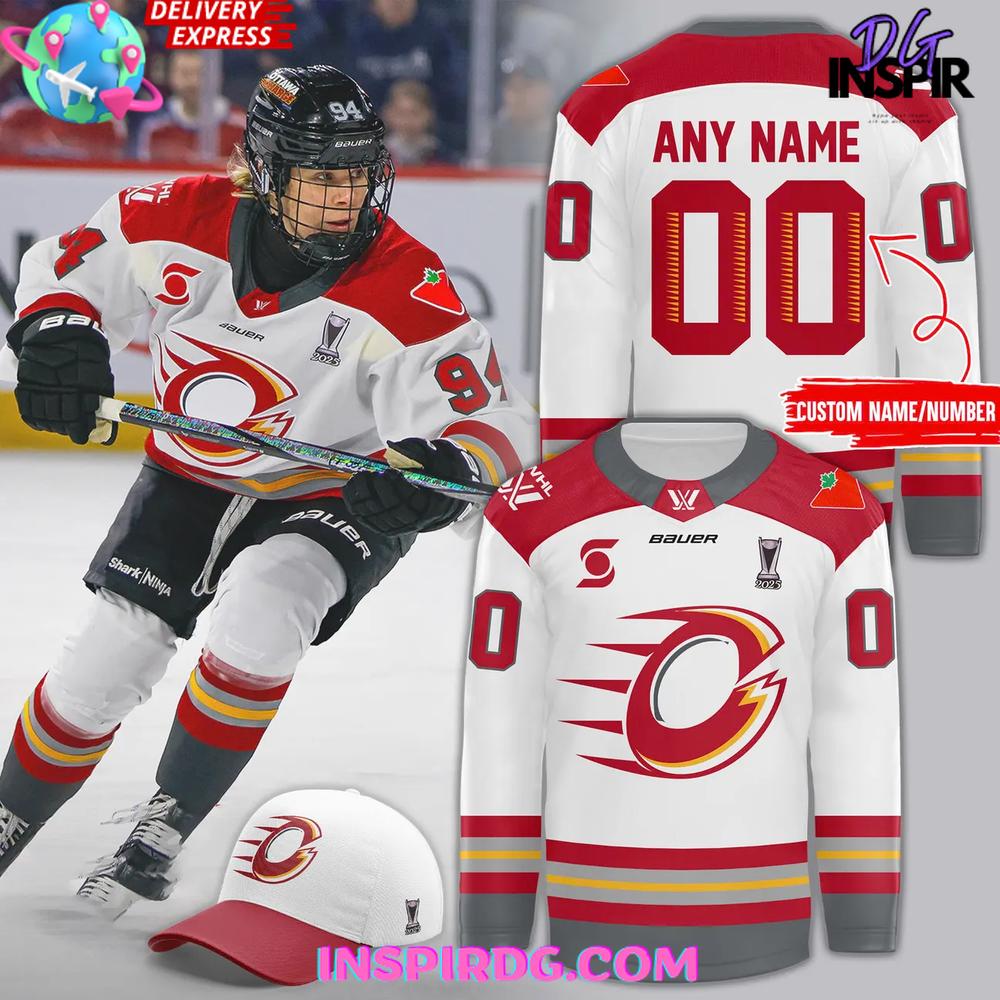 Ottawa Charge 2025 PWHL The Walter Cup Hockey Jersey