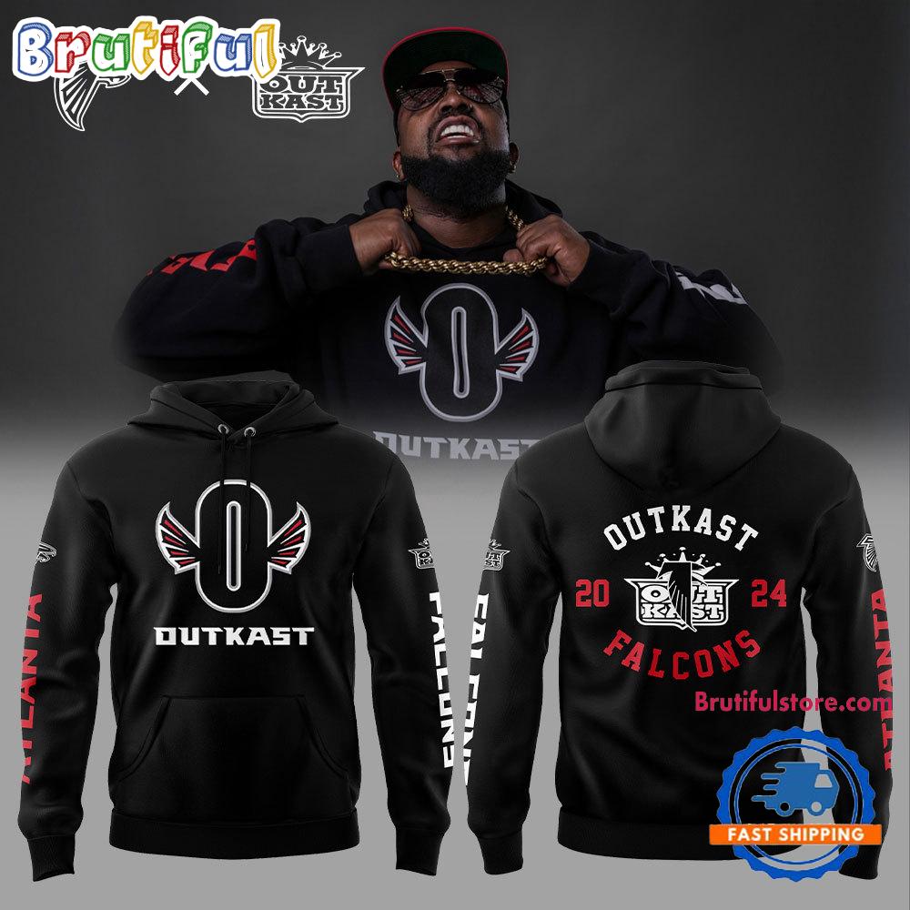 Outkast x Atlanta Falcons 2024 Football Hoodie Shirt Gift For Sport Music Fans