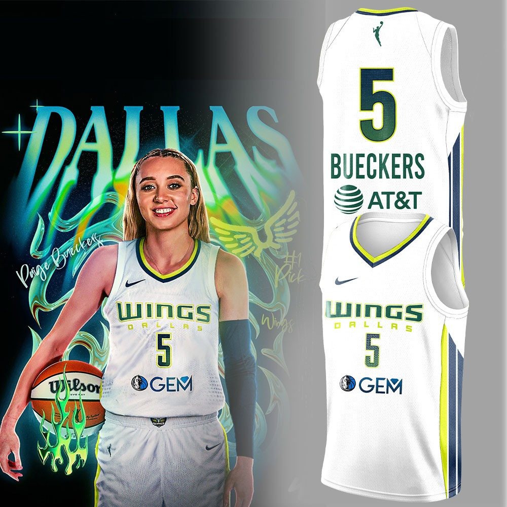 Paige Bueckers Dallas Wings Jersey #5 Paige Bueckers Player Swingman Jersey Merch