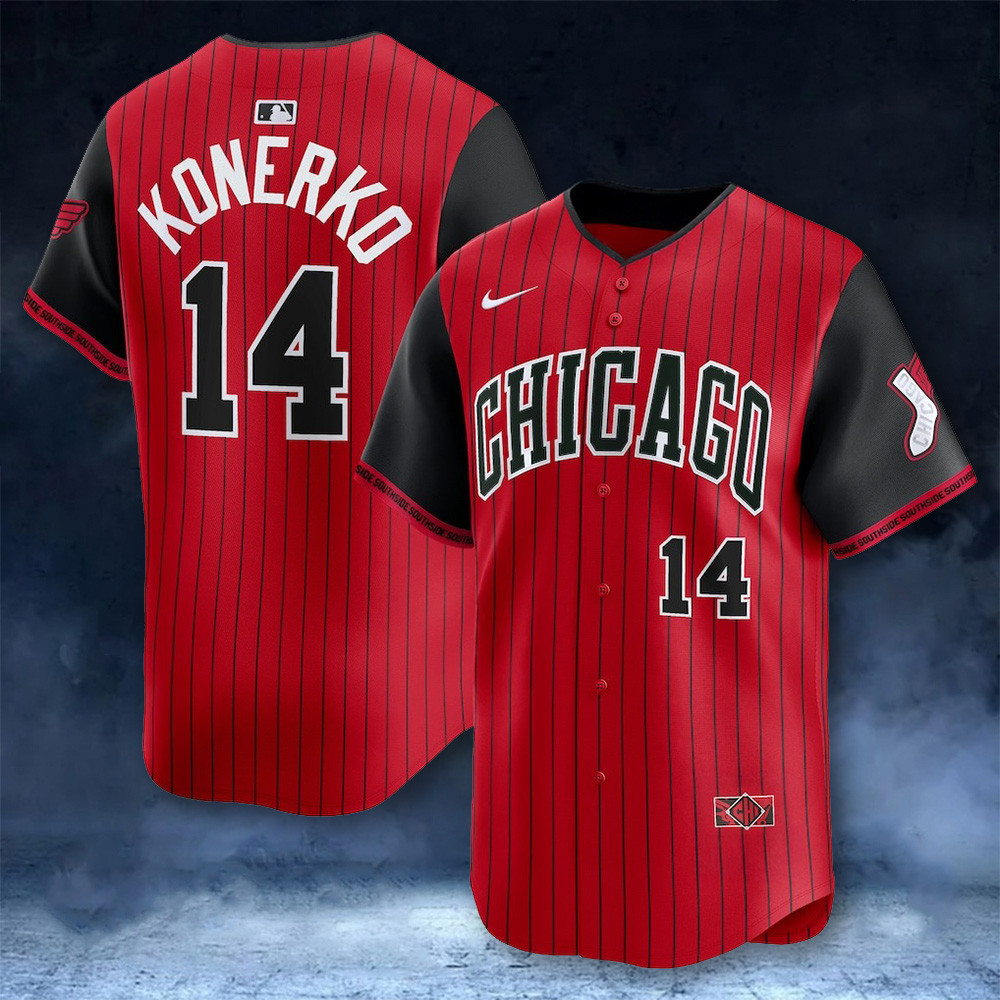Paul Konerko Chicago White Sox City Connect Jersey 2025 MLB Player Uniforms Apparel