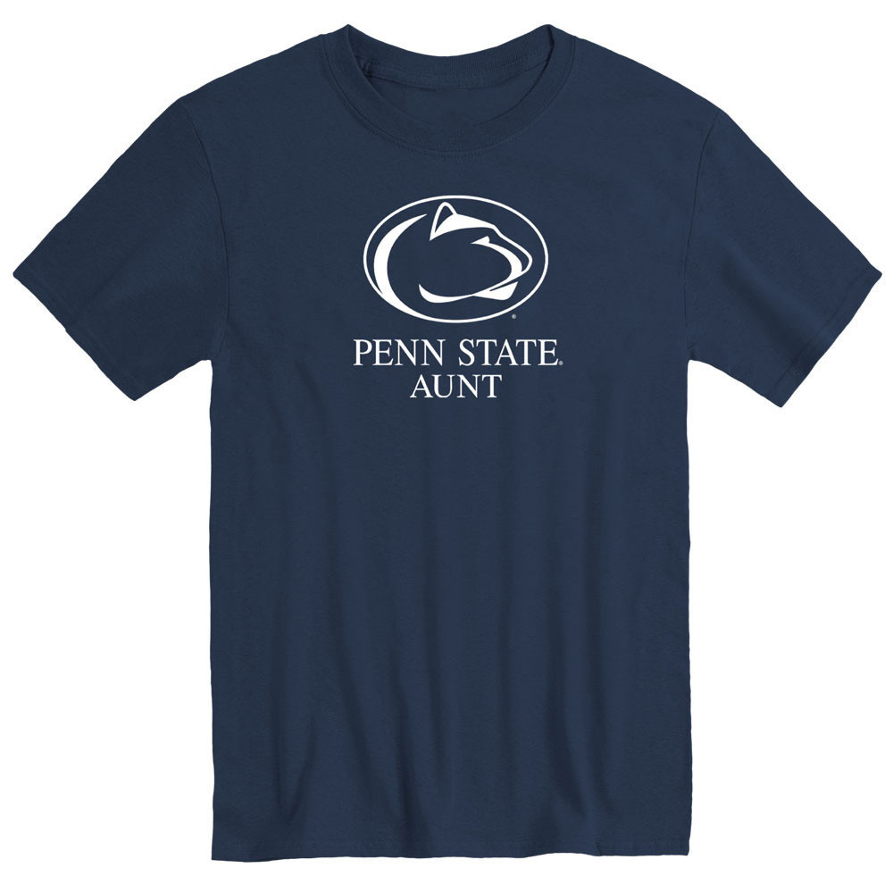 Penn State Aunt T-Shirt Navy Gifts For Him Her
