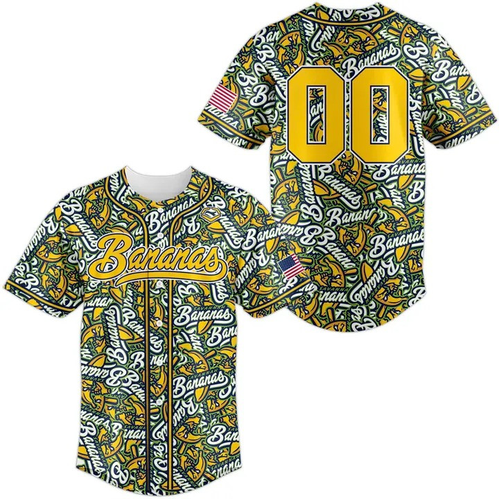 Personalized Bananas EvoShield Jersey 2025 Gift Ideas For Fans