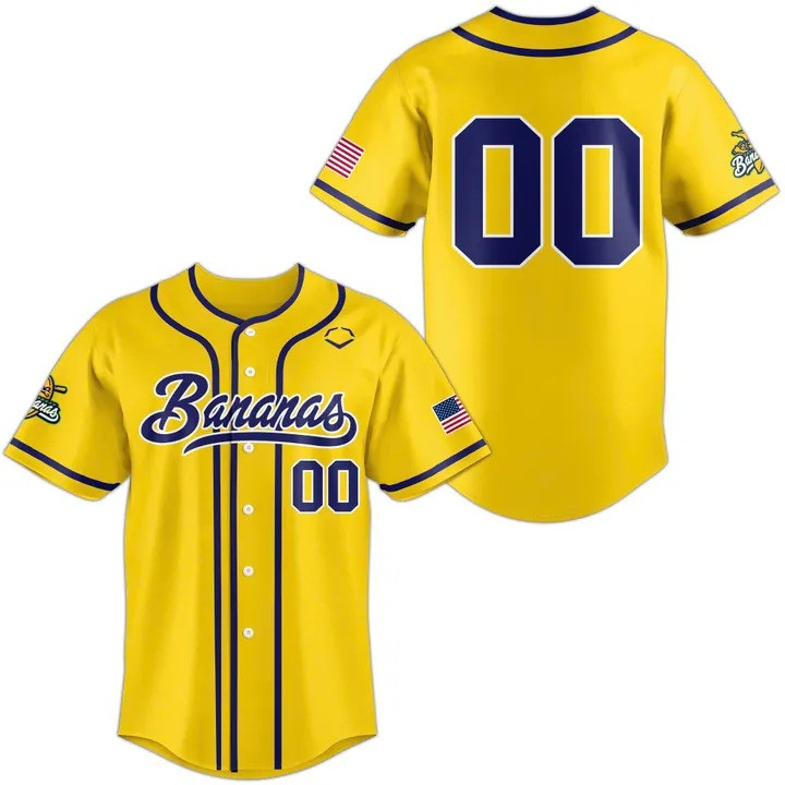 Personalized Bananas EvoShield Jersey Gift Ideas For Bananas Fans