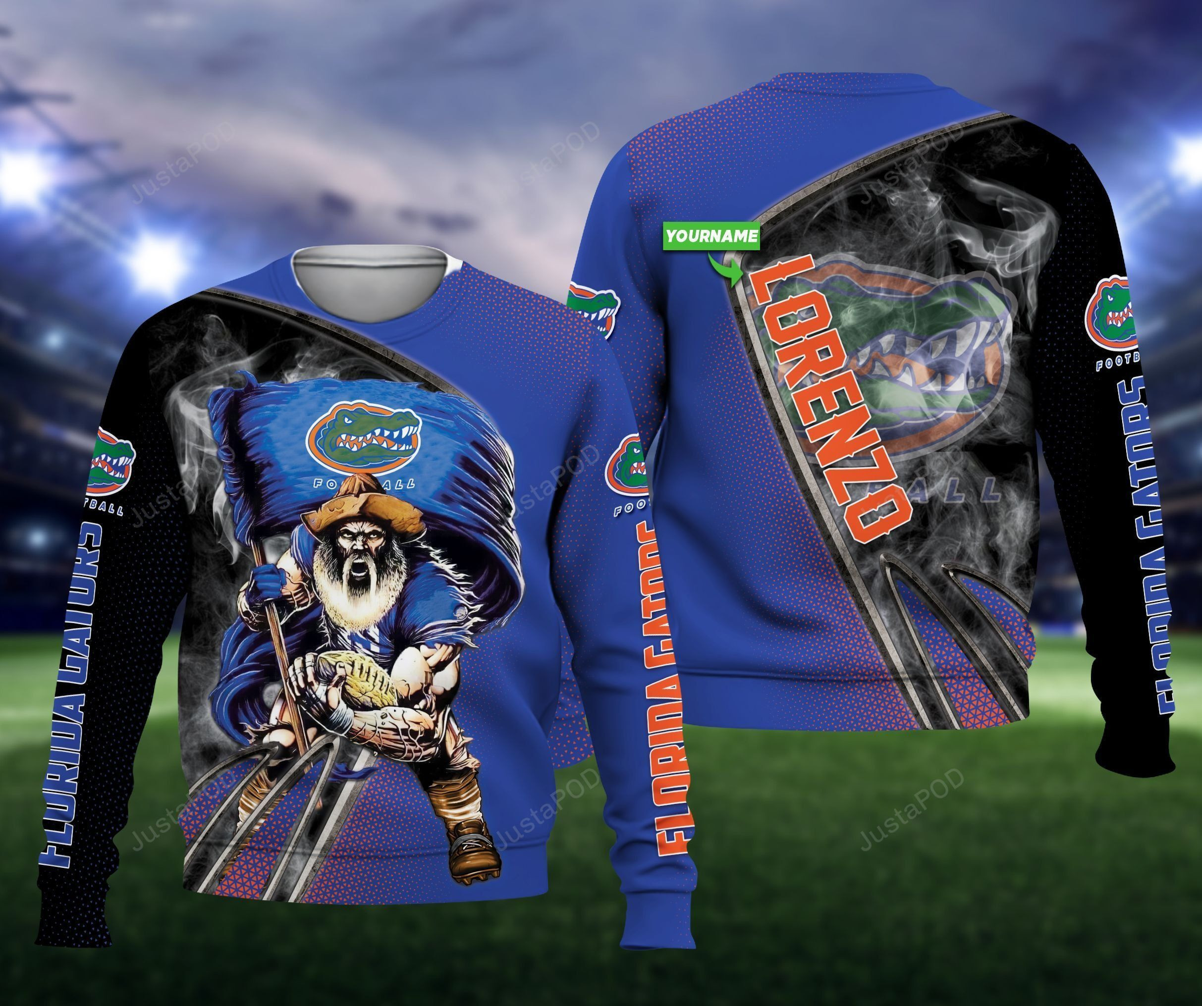 Personalized Florida Gators Hoodie  Zip Hoodie Version 2350