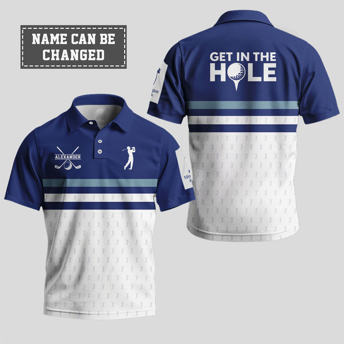 Personalized Golf Get In The Hole Polo Shirt Gifts For The Golfer Who Has Everything