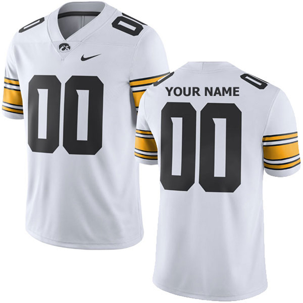 Personalized Iowa Hawkeyes Jersey Football Fan Gift Ideas