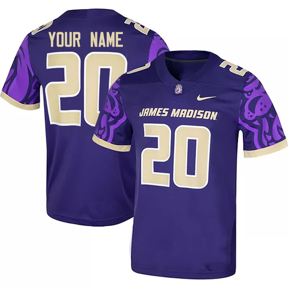 Personalized James Madison Dukes Jersey Unique Gifts For Football Lovers