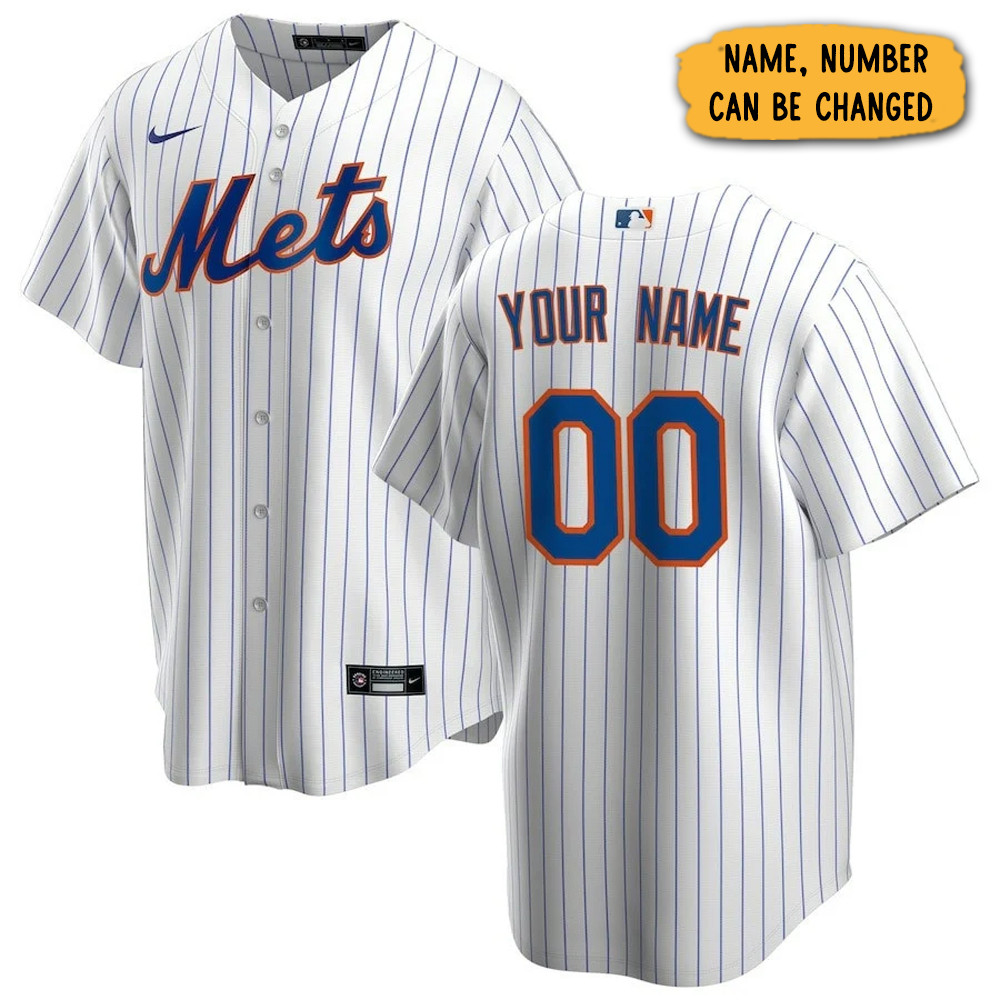 Personalized New York Mets Jersey Baseball Player Gift Ideas