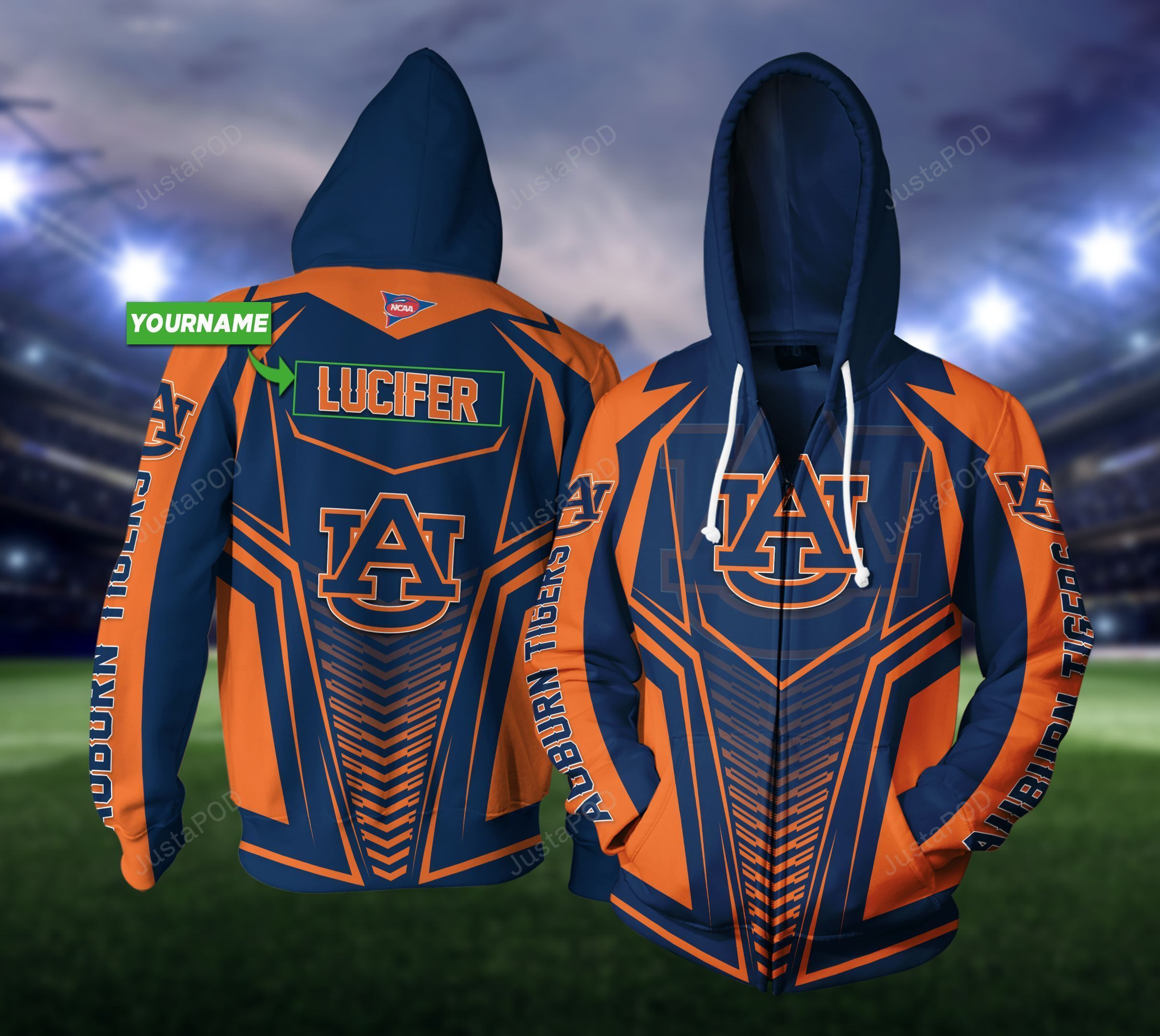 Personalized NNA Hoodie  Zip Hoodie