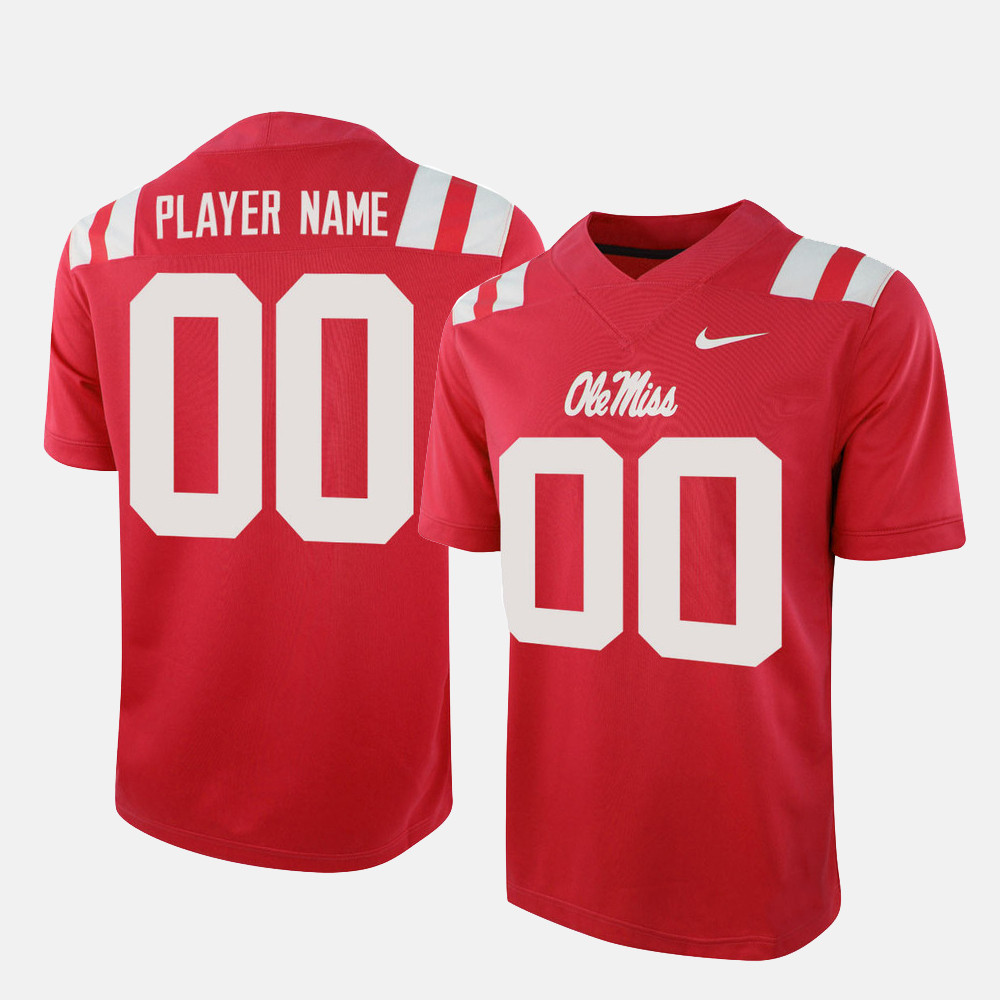 Personalized Ole Miss Rebels Jersey Football Themed Gifts