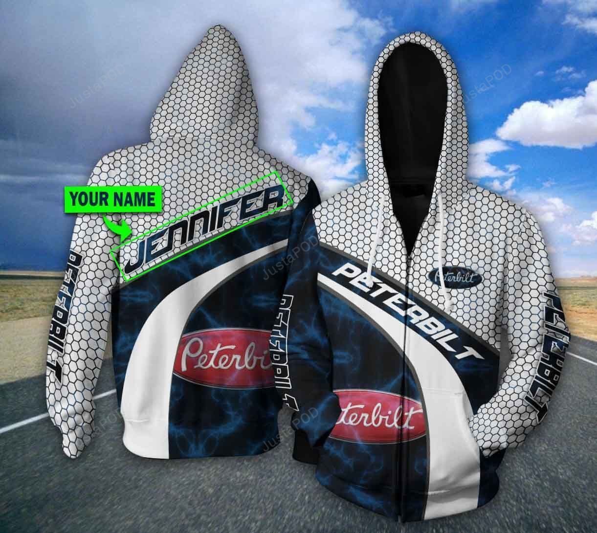 Personalized Peterbilt Hoodie Zip Hoodie