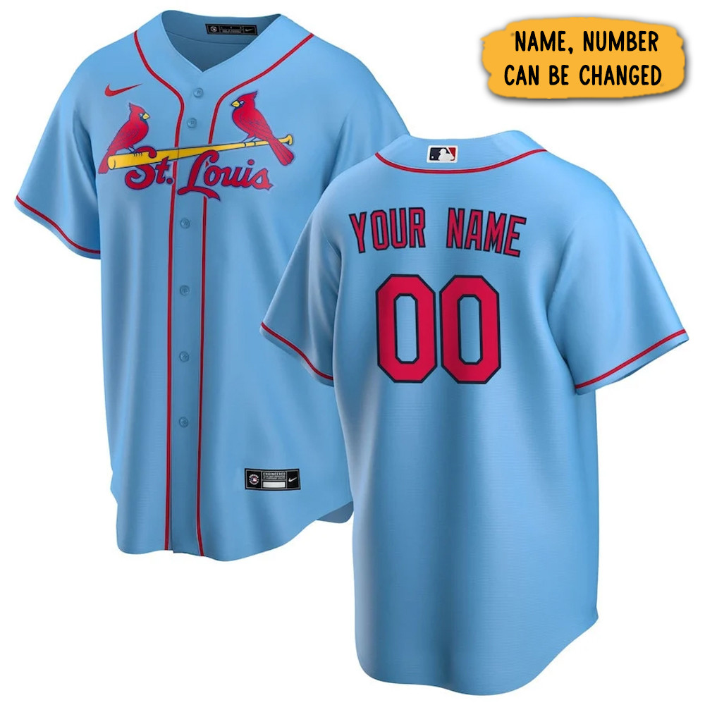 Personalized St. Louis Cardinals Jersey Baseball Enthusiast Gifts
