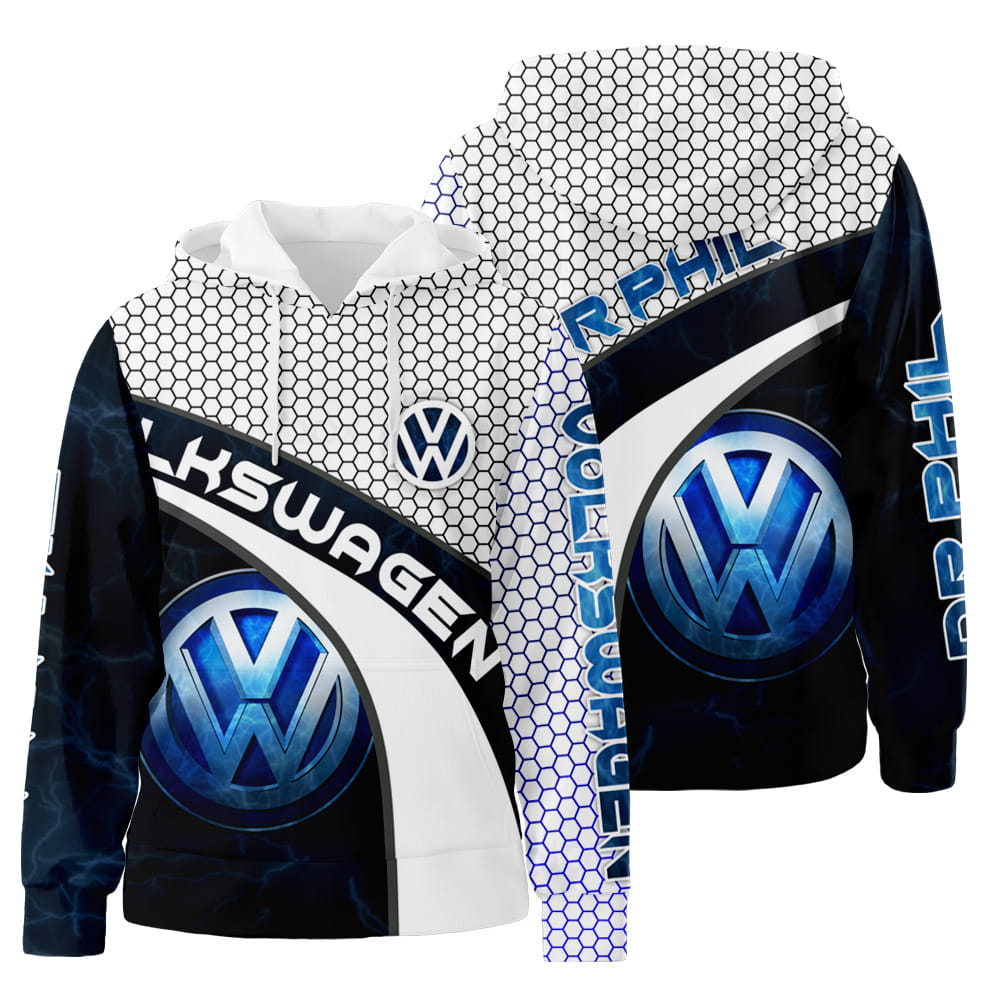Personalized Volkswagen Custom 3D All Over Print Hoodie Zip-Up Hoodie