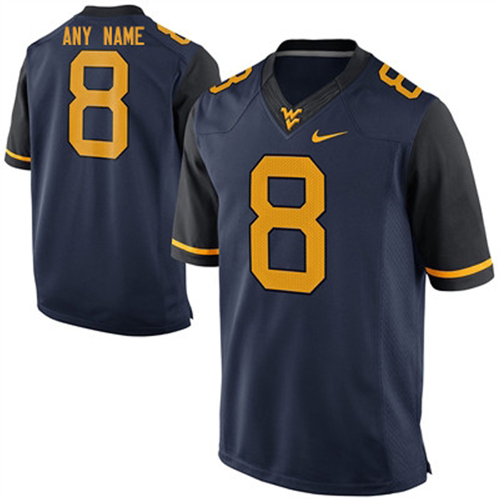Personalized West Virginia Mountaineers Jersey Football Fan Gift Ideas