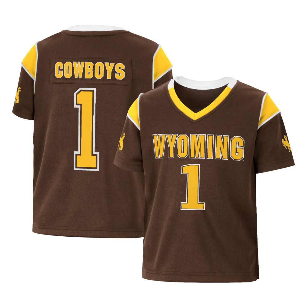 Personalized Wyoming Cowboys 1 Jersey Presents For Football Lovers
