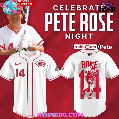 Pete Rose Cincinnati Reds 2025 Baseball Jersey
