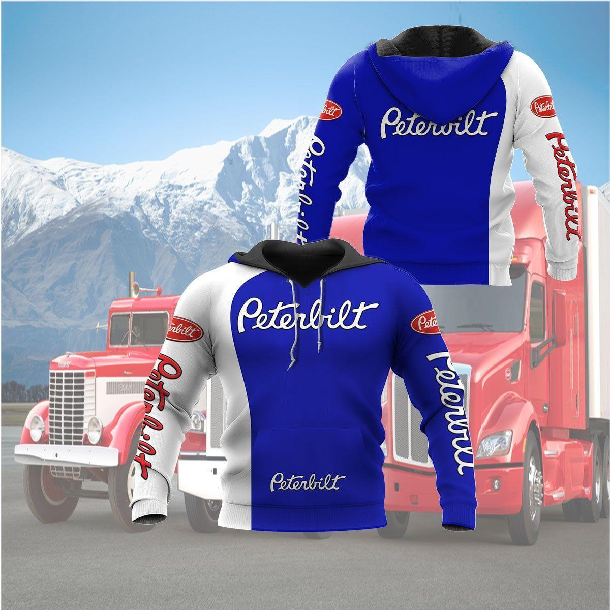 Peterbilt Shirt Fan Gift 130 Version Unisex 3d Hoodie Zip Hoodie
