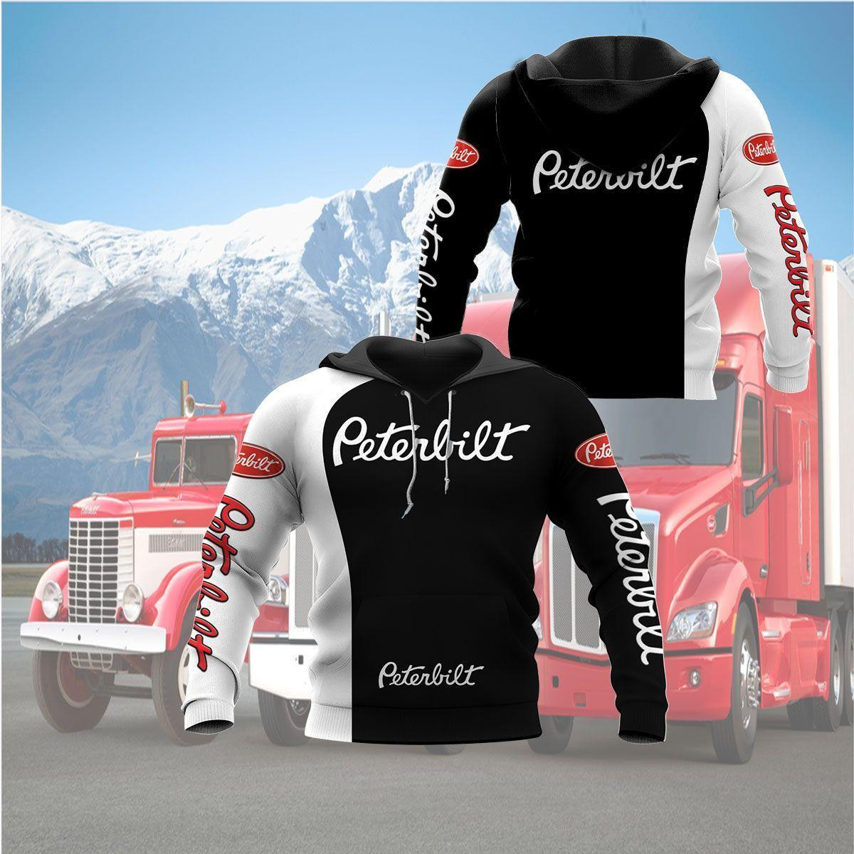 Peterbilt Shirt Fan Gift 134 Version Unisex 3d Hoodie Zip Hoodie