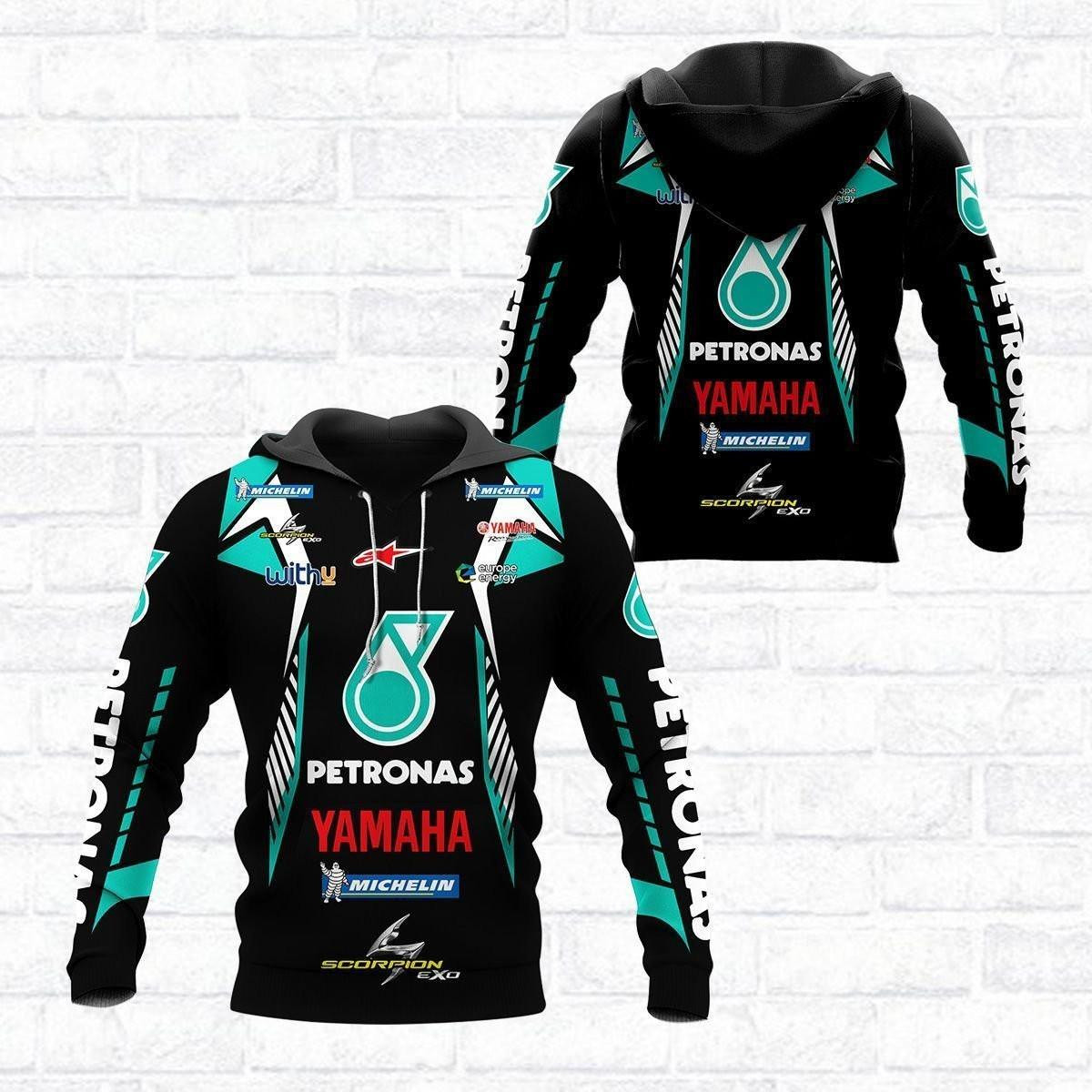 Petronas Yamaha Scorpio Exo All Over Print Hoodie Zip Hoodie 88