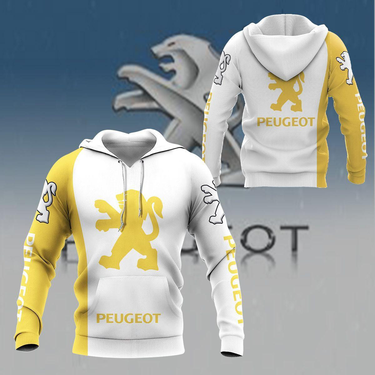Peugeot Shirt Fan Gift 252 Version Unisex 3d Hoodie Zip Hoodie