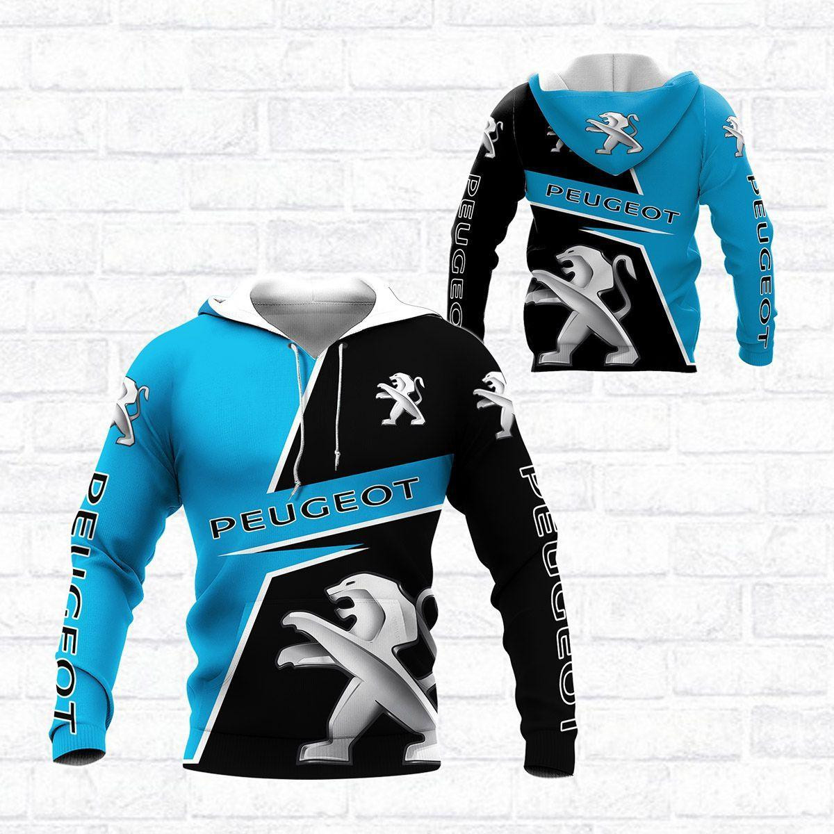 Peugeot Shirt Fan Gift 457 Version Unisex 3d Hoodie Zip Hoodie