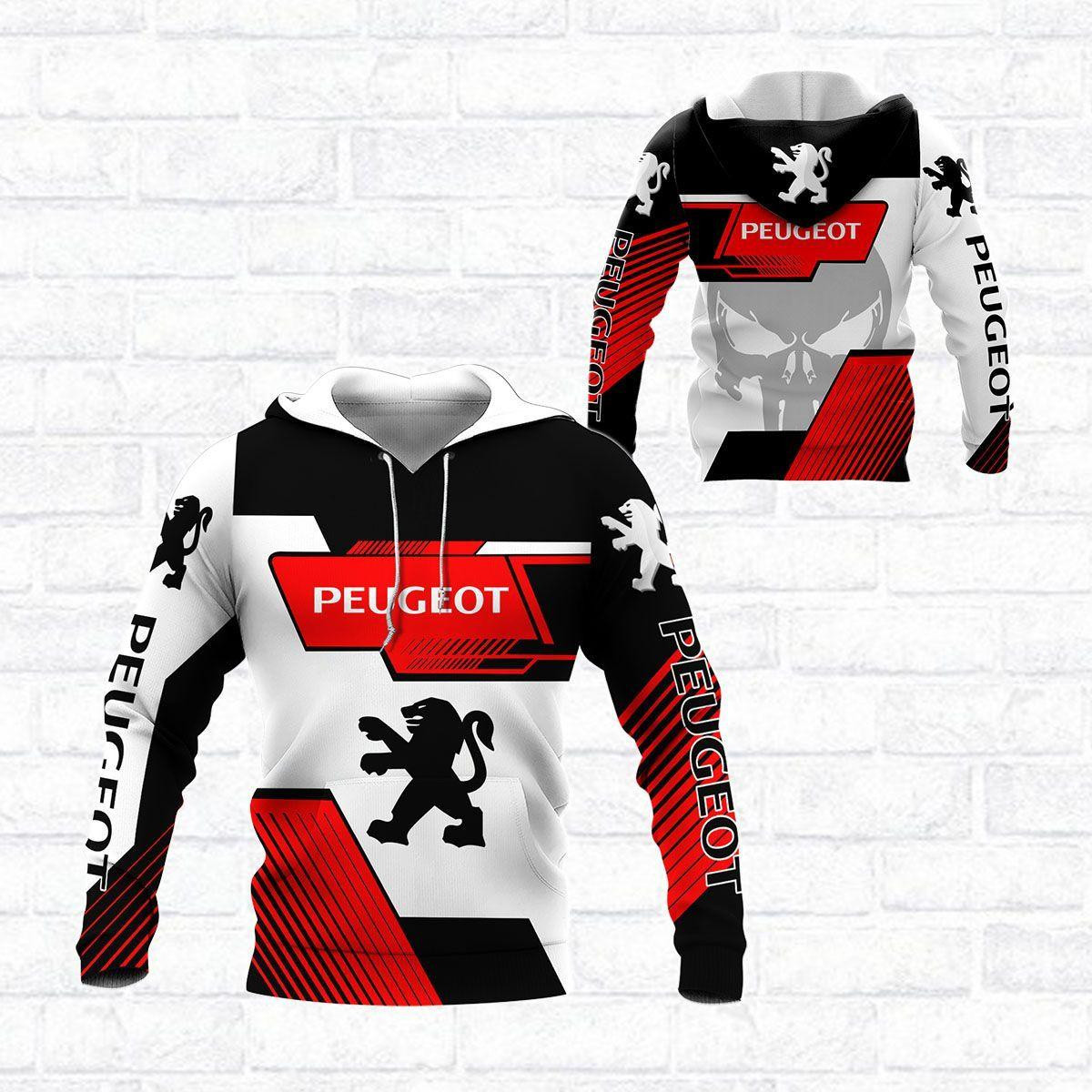 Peugeot Shirt Fan Gift 459 Version Unisex 3d Hoodie Zip Hoodie