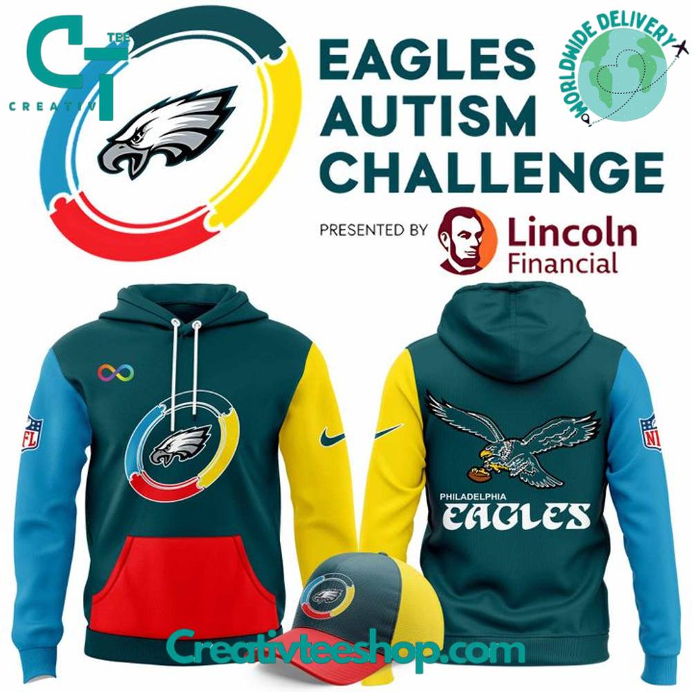Philadelphia Eagles Autism Awareness Day Hoodie