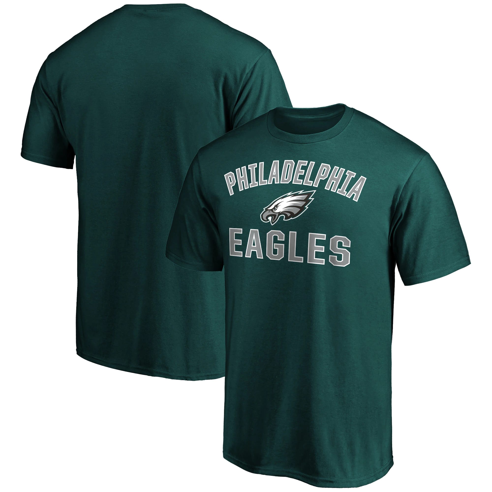 Philadelphia Eagles Branded Victory Arch Midnight Green T-shirt