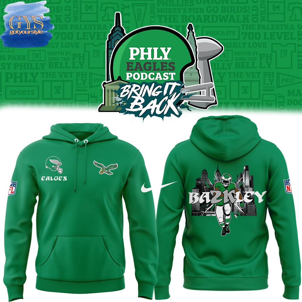 Philadelphia Eagles Bring It Back Limited Edition Green Hoodie