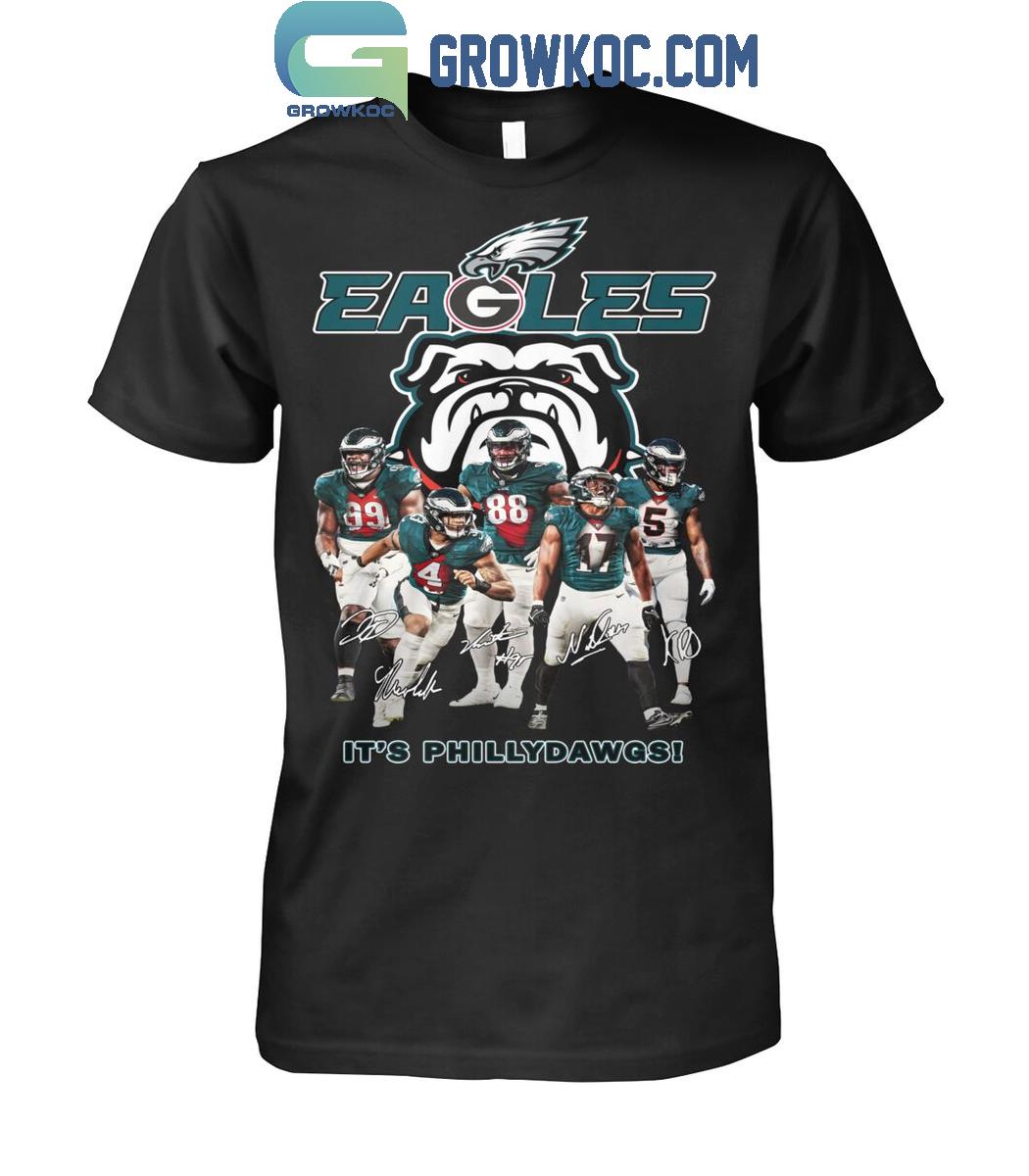 Philadelphia Eagles Bulldogs It's Phillydawgs T Shirt