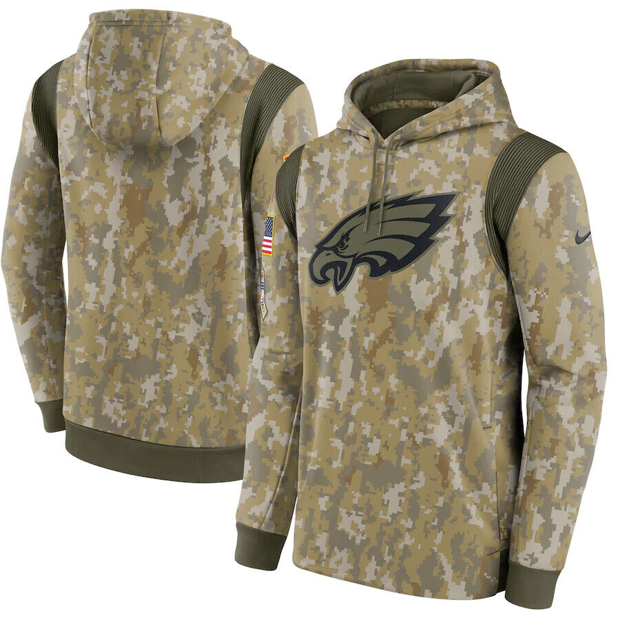Philadelphia Eagles Salute To Service NFL Football Team Hoodie