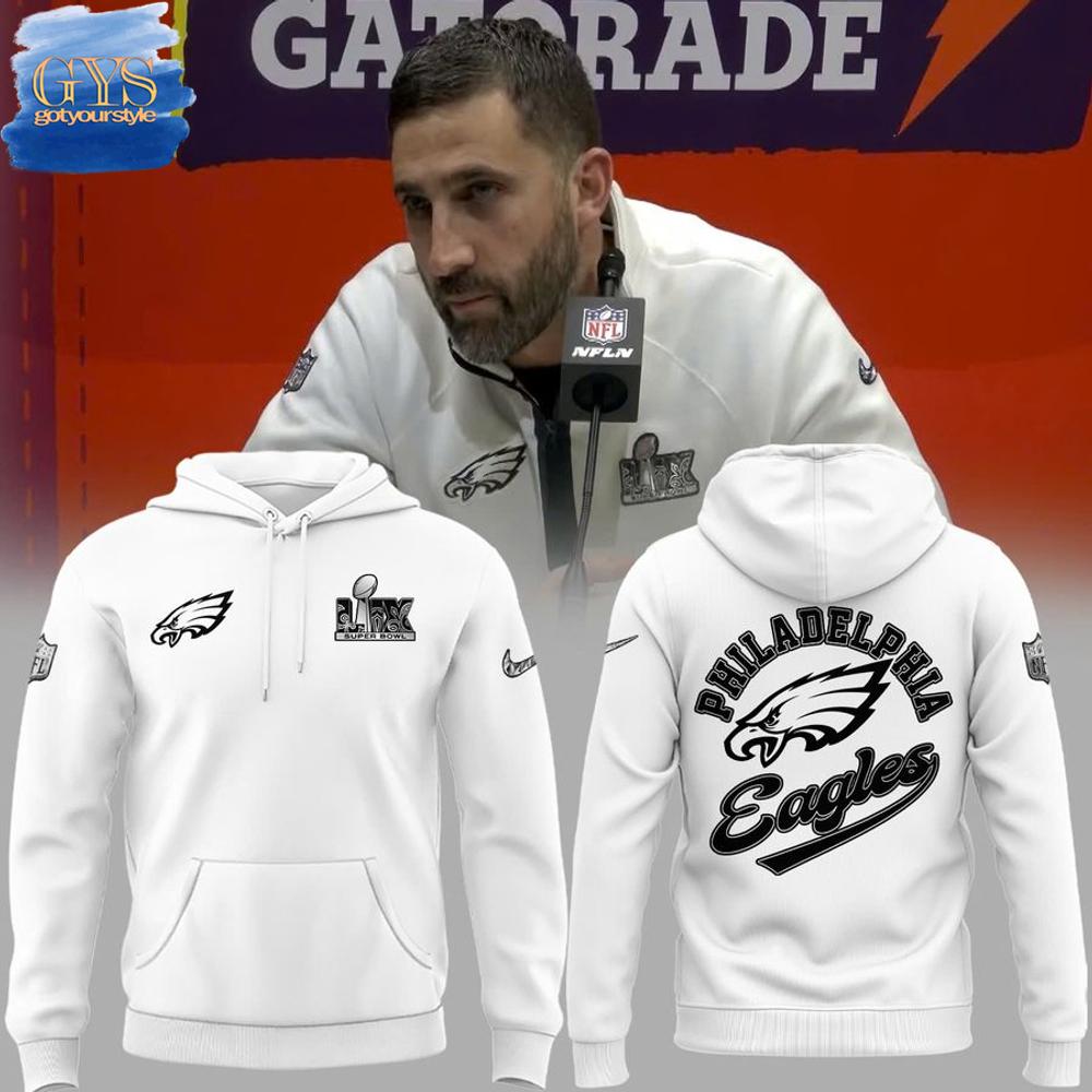 Philadelphia Eagles Super Bowl LIX Opening Night Special Hoodie