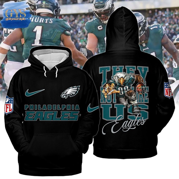 Philadelphia Eagles They Not Like Us 2024 Limited NFL Football Team Hoodie Gift For Sport Music Fans