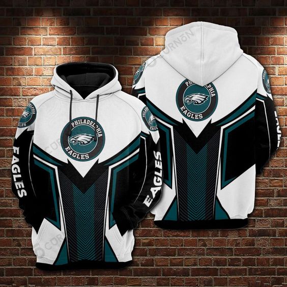 Philadelphia Eagles V1 NFL Football Team Hoodie
