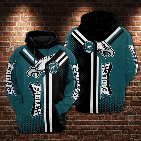 Philadelphia Eagles V3 NFL Football Team Hoodie