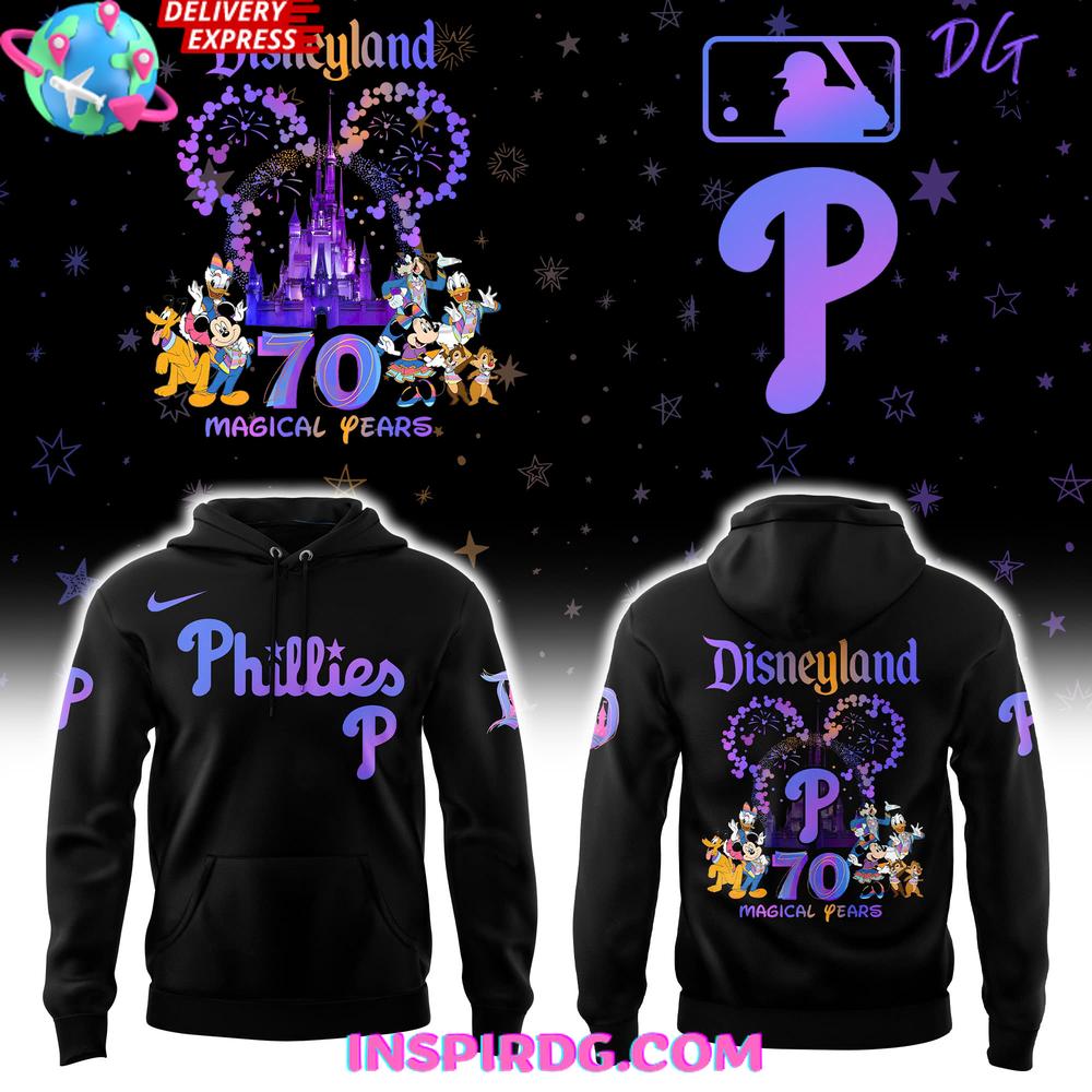 Philadelphia Phillies 70th Magical Years Special Hoodie Premium Merchandise